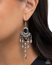 Load image into Gallery viewer, Shimmery Sway ~ Black ~ Earring
