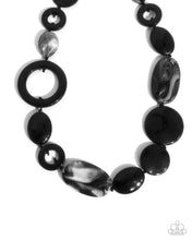 Load image into Gallery viewer, Show Them Whos GLOSS ~ Black ~ Necklace
