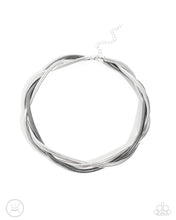 Load image into Gallery viewer, Sleek Splendor ~ Silver ~ Necklace
