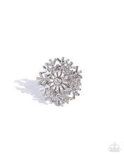 Load image into Gallery viewer, Snowflake Sensation ~ White ~ Ring
