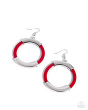 Load image into Gallery viewer, Socialite Sway ~ Red ~ Earring
