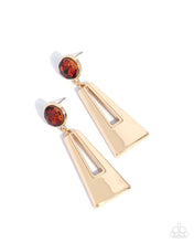 Load image into Gallery viewer, Sophisticated Sway ~ Brown ~ Earring
