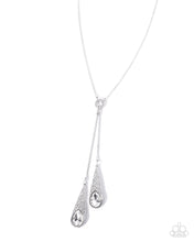 Load image into Gallery viewer, Sparkly Sway ~ White ~ Necklace
