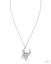Load image into Gallery viewer, Spider Story ~ White ~ Necklace
