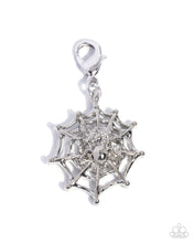 Load image into Gallery viewer, Spiderweb Selfie ~ Silver ~ Charm
