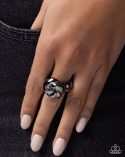 Load image into Gallery viewer, Spiraling Spectrum ~ Black ~ Paparazzi
