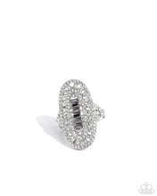 Load image into Gallery viewer, Stacked Showdown ~ Silver ~ Ring
