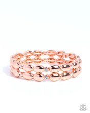 Load image into Gallery viewer, Stacked Statement ~ Copper ~ Bracelet
