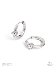 Load image into Gallery viewer, Stainless Setup ~ Silver ~ Earring
