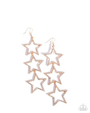 Load image into Gallery viewer, Star-Crossed Success ~ Gold ~ Earring
