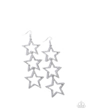 Load image into Gallery viewer, Star-Crossed Success ~ White ~ Earring
