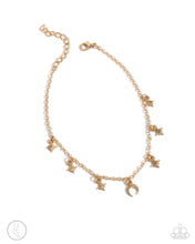 Load image into Gallery viewer, Stargazing Night ~ Gold ~ Anklet

