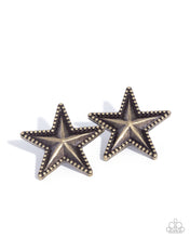 Load image into Gallery viewer, Staunch Studs ~ Brass ~ Earring
