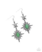 Load image into Gallery viewer, Stellar State of Mind ~ Green ~ Earring
