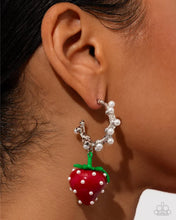 Load image into Gallery viewer, Strawberry Picnic ~ red ~ Paparazzi earrings
