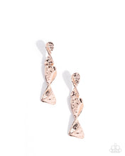 Load image into Gallery viewer, Subtle Shimmy ~ Rose Gold ~ Earring

