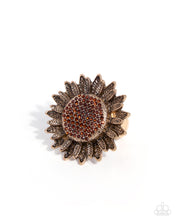 Load image into Gallery viewer, Sweet Sunflower ~ Brown ~ Ring
