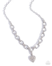 Load image into Gallery viewer, Sweetheart Swoon ~ White ~ Necklace
