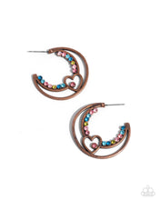 Load image into Gallery viewer, Sympathetic Sweetheart - Copper - Earring
