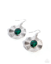 Load image into Gallery viewer, Tailored Tango ~ Green ~ Earring
