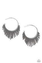 Load image into Gallery viewer, Tailored Tassel - Silver - Earring
