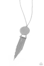 Load image into Gallery viewer, Tassel Tenure - Silver - Necklace
