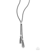 Load image into Gallery viewer, Tassel Thrill - Black - Necklace
