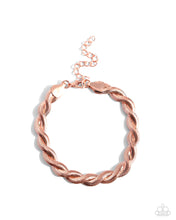 Load image into Gallery viewer, Tasteful Twists - Copper - Bracelet
