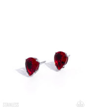 Load image into Gallery viewer, Teardrop Transit ~ Red ~ Earring
