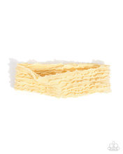 Load image into Gallery viewer, Textured Tutor ~ Yellow ~ Hair Accessories 
