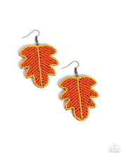 Load image into Gallery viewer, The FROND Page ~ Orange ~ Earring
