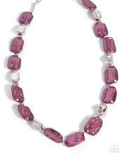 Load image into Gallery viewer, Thorough Tapestry ~ Purple ~ Necklace
