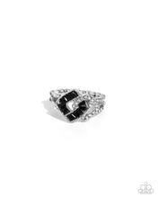 Load image into Gallery viewer, Tilted Travel ~ Black ~ Ring

