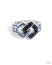 Load image into Gallery viewer, Tilted Travel ~ Blue ~ Ring
