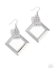 Load image into Gallery viewer, Tilted Tribute ~ Silver ~ Earring
