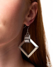 Load image into Gallery viewer, Tilted Tribute ~ Silver ~ Paparazzi
