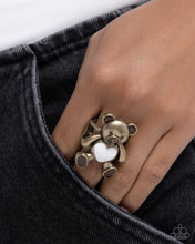 Load image into Gallery viewer, Timeless Teddy ~ Brass ~ Paparazzi
