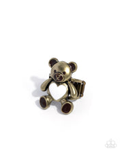 Load image into Gallery viewer, Timeless Teddy ~ Brass ~ Ring
