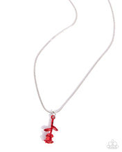 Load image into Gallery viewer, Tippy ROSE - Red - Necklace
