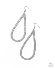 Load image into Gallery viewer, Traditional Twinkle ~ White Earrings ~ Paparazzi
