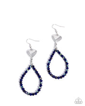 Load image into Gallery viewer, Treasured Teardrops ~ Blue ~ Earring
