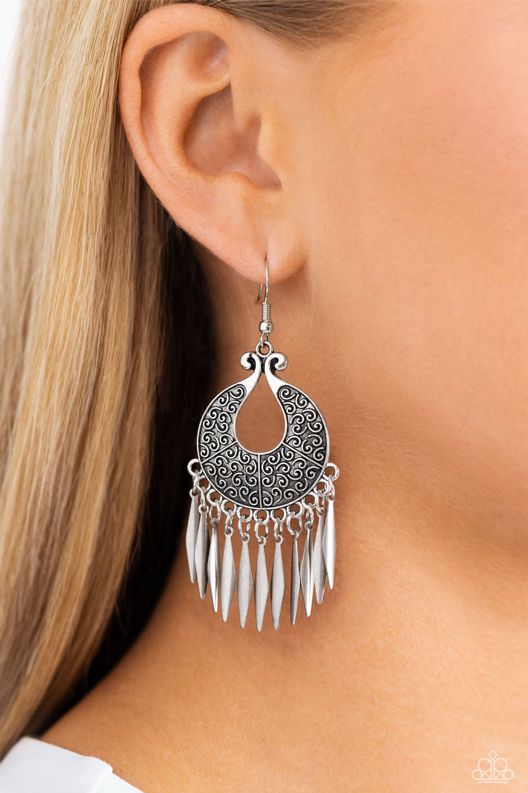 Tribal Charm - Silver - Paparazzi