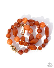 Load image into Gallery viewer, Tropical Tribute ~ Orange ~ Bracelet

