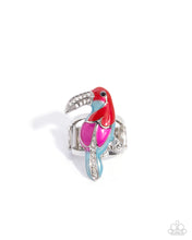 Load image into Gallery viewer, Twinkling Toucan ~ Red ~ Ring
