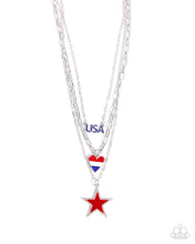 Load image into Gallery viewer, Unforgettable USA ~ Multi ~ Necklace
