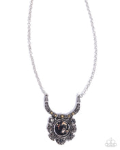 Load image into Gallery viewer, Vintage Attention ~ Black ~ Necklace
