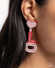 Load image into Gallery viewer, Visible Valentines ~ Multi ~ Earring

