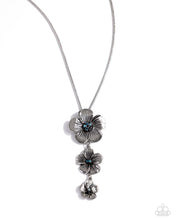 Load image into Gallery viewer, Wallflower Whimsy - Blue - Necklace
