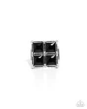 Load image into Gallery viewer, Window Whimsy ~ Black ~ Ring
