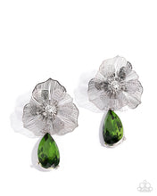 Load image into Gallery viewer, Wiry Waltz ~ Green ~ Earring
